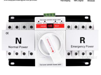 Ats transfer switch2P 63A 230V 380V 마이크로 회로 차단기, 이중 전원 자동 전환 스위치 자동 전환 스위치