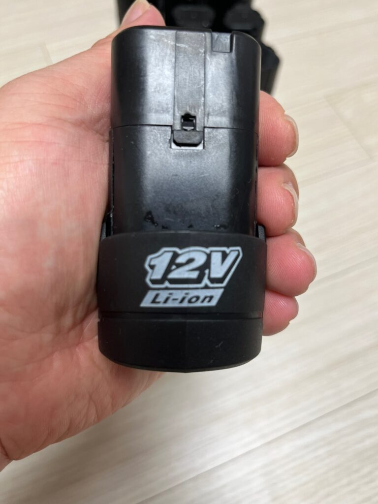 12V 1500mAh 배터리 팩 미사용