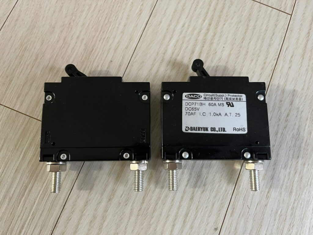 회로보호기 회로차단기 DCP 71BH 60A AC